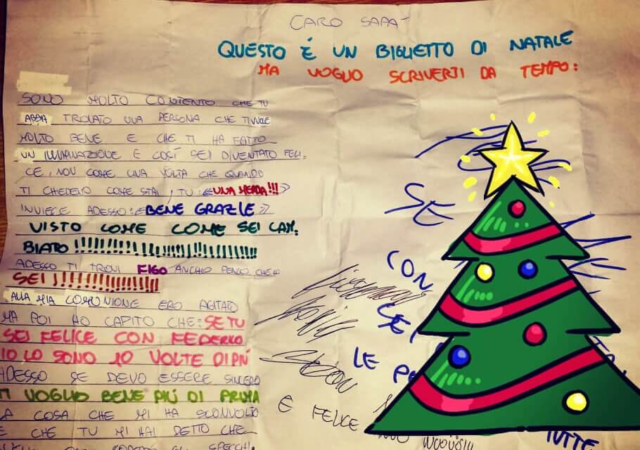 La lettera di Ricky al suo papà gay: “Ti voglio bene più di prima”