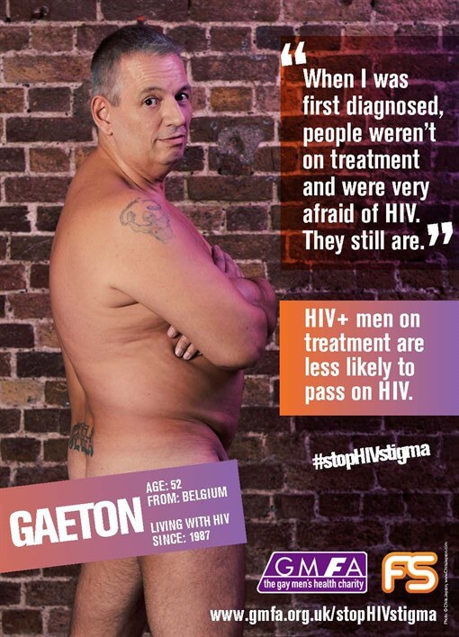 #stopHIVstigma: nudi per per dire basta allo stigma Hiv