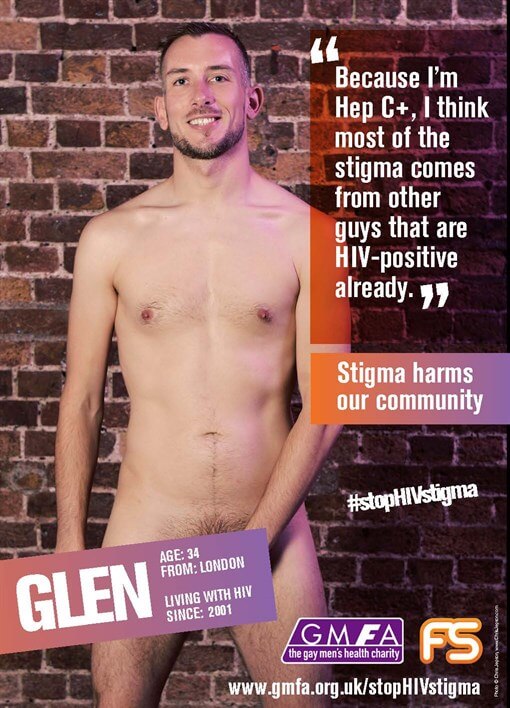 #stopHIVstigma: nudi per per dire basta allo stigma Hiv
