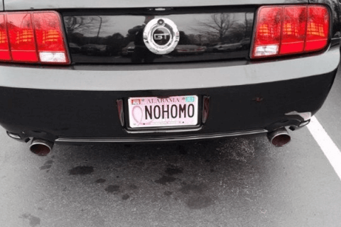 L'Alabama dice sì alla targa omofoba - targa alabama 1 - Gay.it