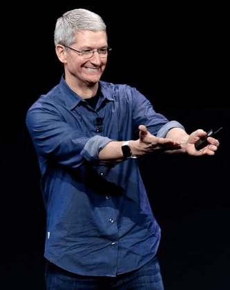 tim cook uomo dell'anno