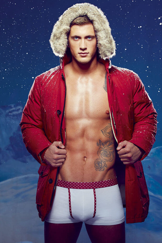 Dan Osborne resta nudo e si candida come Babbo Natale sexy dell'anno