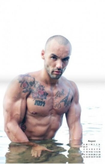 Eric Leto: il calendario "tutto-muscoli" per il 2015