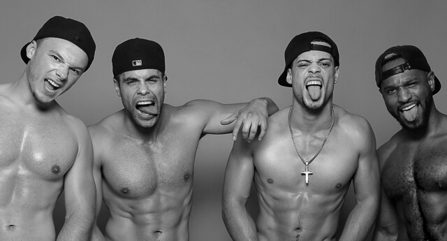 12 modelli per il calendario hot del Boxers Bar di New York City