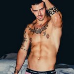 Adan González e i suoi tatuaggi in slip per Garçon Français - Thumbnail