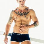 Adan González e i suoi tatuaggi in slip per Garçon Français - Thumbnail