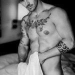 Adan González e i suoi tatuaggi in slip per Garçon Français - Thumbnail