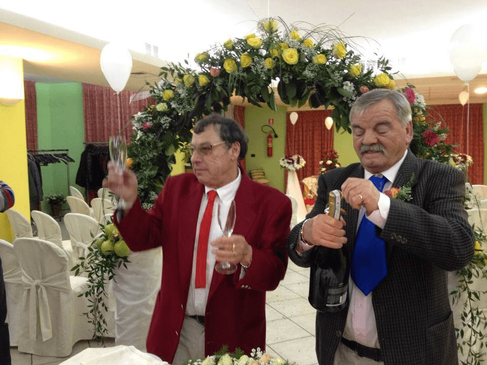 Bruno e Orlando: una festa per i 50 anni insieme