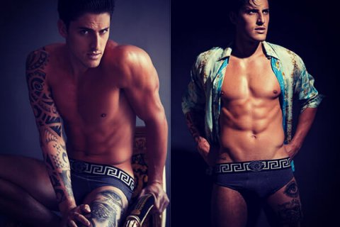 Didio immortala Danilo Borgato: il sensuale omaggio a Gianni Versace - didio danilo borgato BS - Gay.it