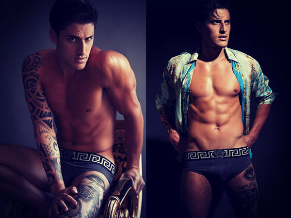 Didio immortala Danilo Borgato: il sensuale omaggio a Gianni Versace - didio danilo borgato BS - Gay.it