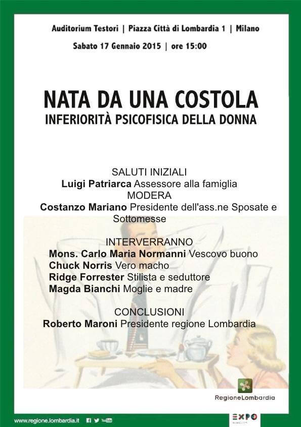 Maroni e il convegno omofobo: sul web si scatenano le parodie