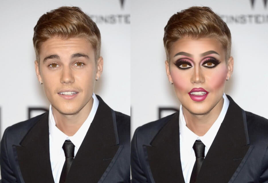 Se le celebrità fossero drag queen: da Harry Styles a Justin Bieber