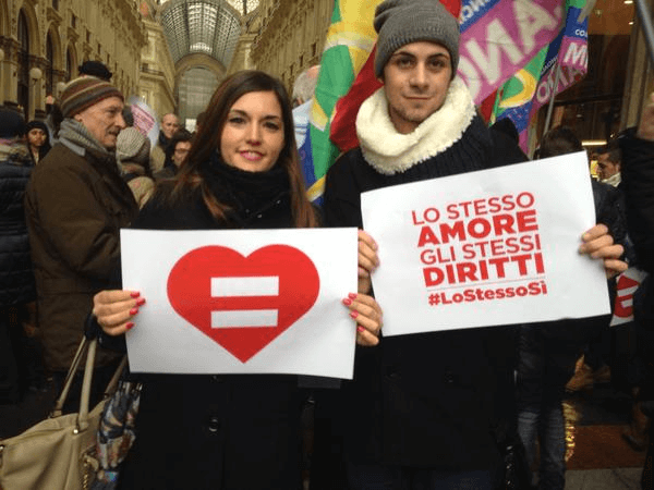 #LoStessoSì: tutte le foto dalle Piazzate d'Amore