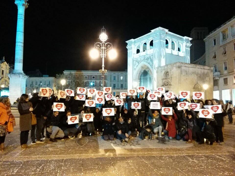 #LoStessoSì: tutte le foto dalle Piazzate d'Amore