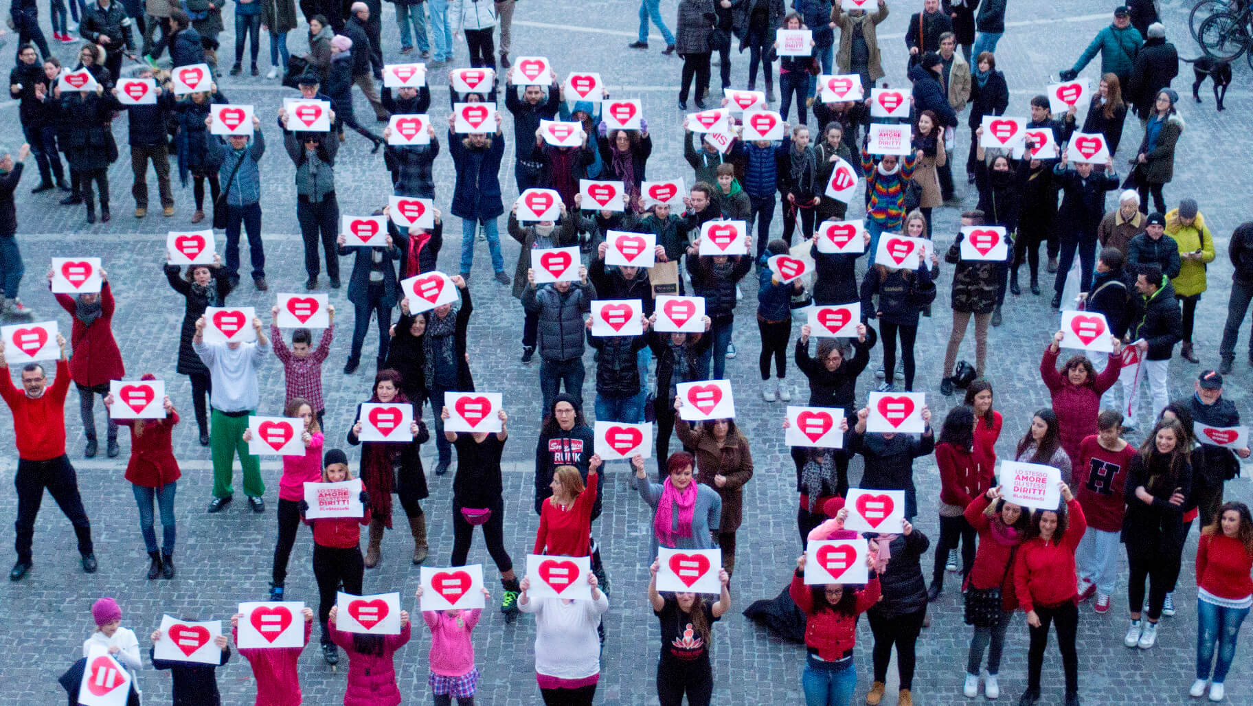 #LoStessoSì: tutte le foto dalle Piazzate d'Amore