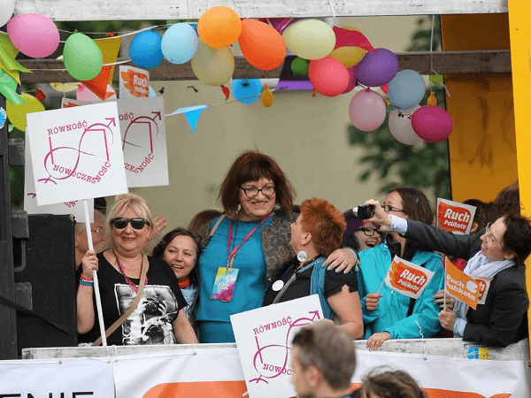 Anna Grodzka, trans, candidata alla presidenza della Polonia