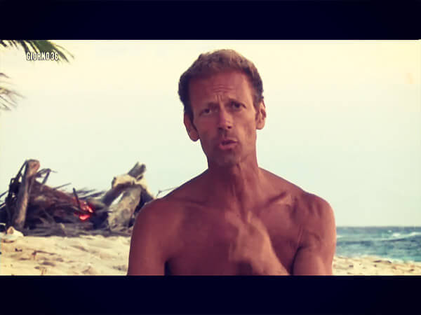 Isola dei Famosi: Rocco Siffredi nudista a Playa Desnuda. VIDEO