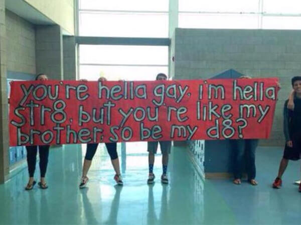 È etero, ma invita il compagno di scuola gay al ballo della scuola - etero invita gay ballo - Gay.it