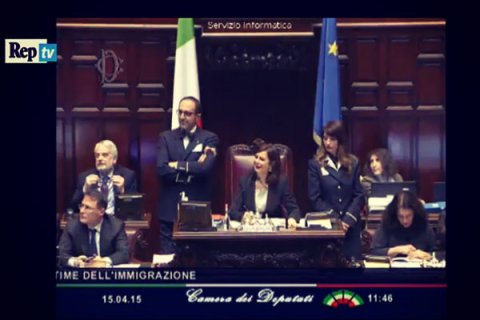 "Grazie signor presidente". E Boldrini risponde: "Grazie deputata" - laura boldrini signora deputata leghista BS - Gay.it