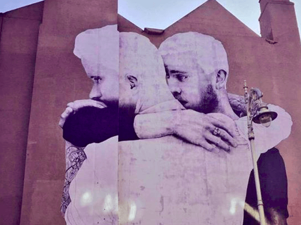 Il buongiorno di Dublino: un murales celebra l'amore gay - murales dublino matrimonio gay - Gay.it