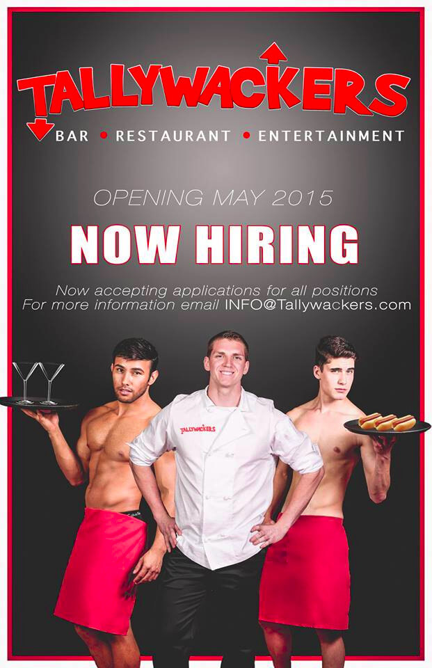 Camerieri a petto nudo nel nuovo ristorante gay di Dallas [FOTO]