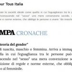 Epic fail de La Stampa: "teoria del genere" copiata da Manif Pour Tous - Thumbnail