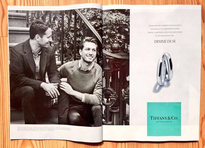 La pubblicità gay-friendly di Tiffany arriva in Italia