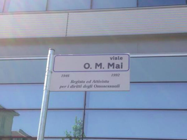 Torino inaugura “Viale O. M. Mai Attivista per i diritti Omosessuali”