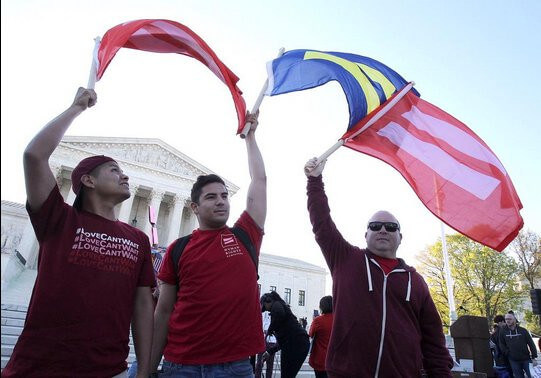 Tutti davanti alla Corte Suprema per il sì al matrimonio egualitario