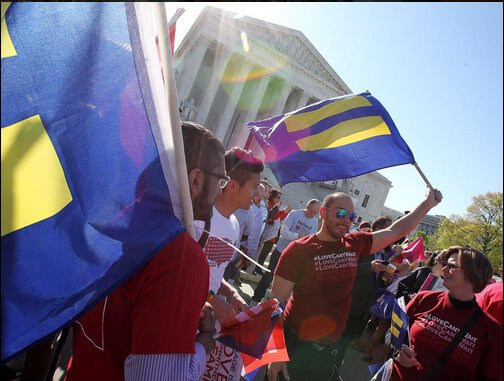 Tutti davanti alla Corte Suprema per il sì al matrimonio egualitario
