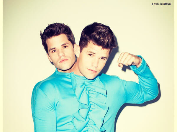 Charlie e Max Carver: le pazze foto dei gemelli per Terry Richardson - Max Charlie Carver Terry Richardson 2015 Photo Shoot BS - Gay.it