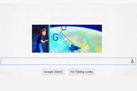 Sally Ride: Google dedica il doodle di oggi alla prima astronauta USA - Sally Ride google doodle - Gay.it