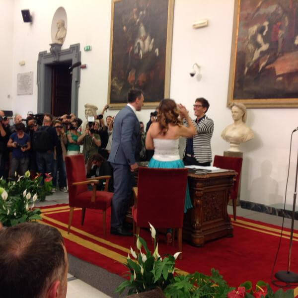 Celebration Day a Roma: 22 coppie si registrano in Campidoglio