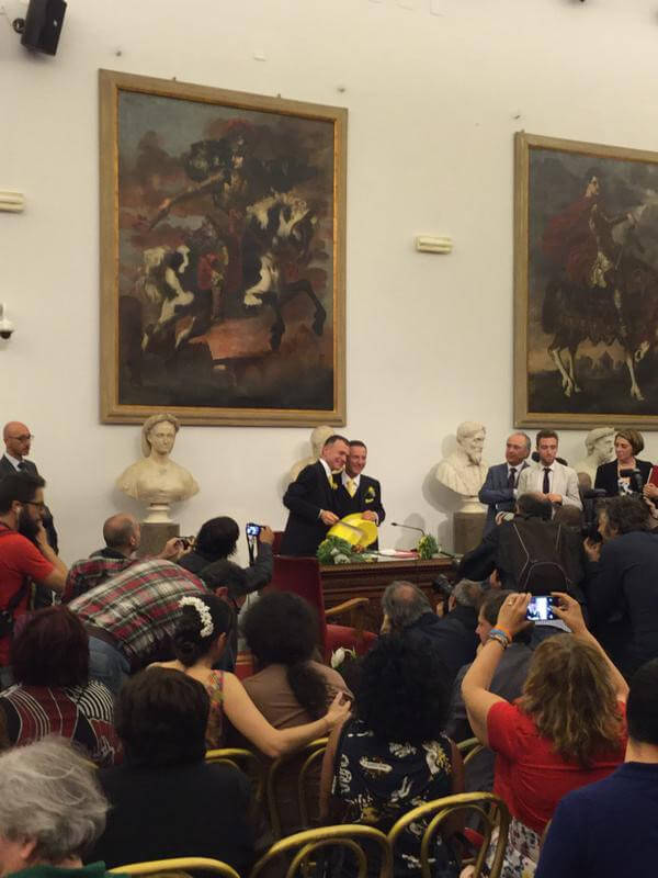 Celebration Day a Roma: 22 coppie si registrano in Campidoglio