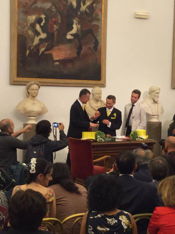 Celebration Day a Roma: 22 coppie si registrano in Campidoglio
