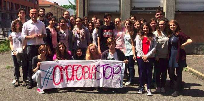 Il liceo di Torino che dice no all'omofobia