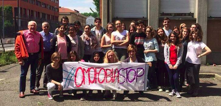 Il liceo di Torino che dice no all'omofobia