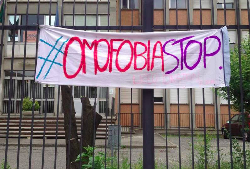 Il liceo di Torino che dice no all'omofobia