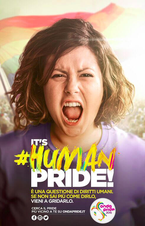 "È una questione di diritti: gridalo": la campagna dell'Onda Pride