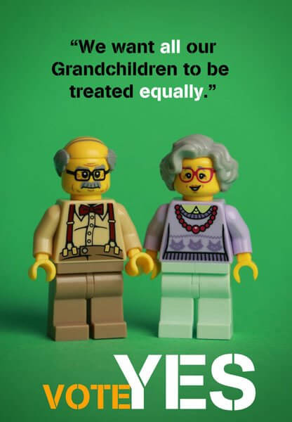 Anche i Lego dicono sì al matrimonio egualitario - FOTO