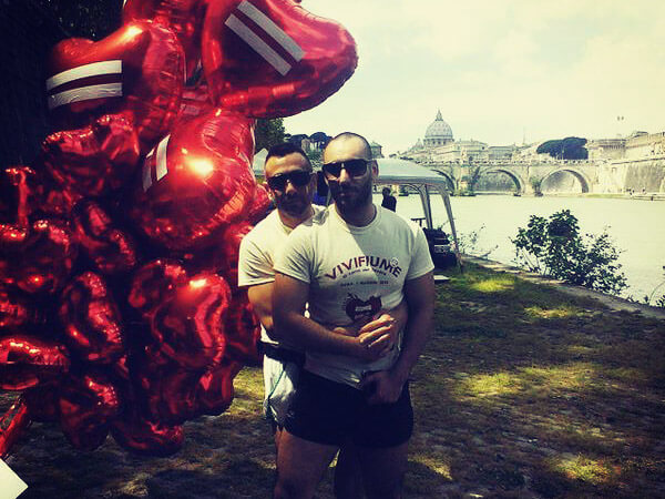 ‎1° maggio a Roma: foto dalla “Tavolata d’Uguaglianza” - lostessosi tavolata uguaglianza BS - Gay.it
