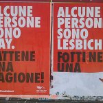 Livorno: sfregiati i manifesti contro l'omofobia e la transfobia - Thumbnail