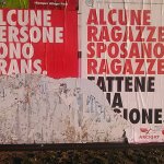 Livorno: sfregiati i manifesti contro l'omofobia e la transfobia - Thumbnail