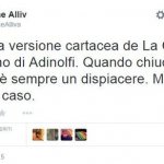 Adinolfi: "La Croce non sarà più stampato". E Twitter se la ride - Thumbnail