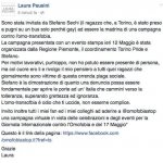 #OmofobiaStop: da Giancarlo Magalli a Laura Pausini. Tutte le adesioni - Thumbnail