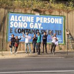 Scritte omofobe sui manifesti: Omphalos risponde così - Thumbnail