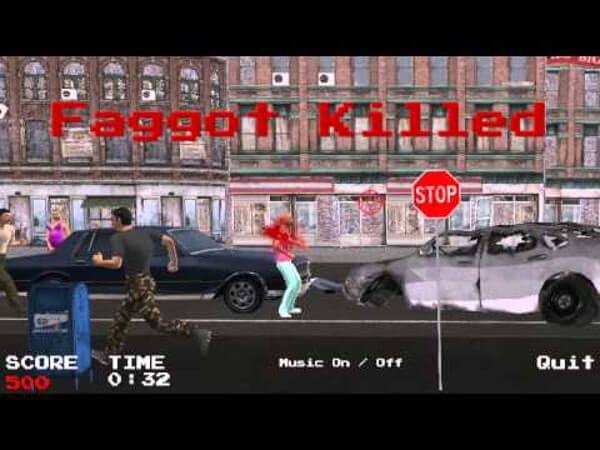 "Uccidi il frocio": il video game che fa infuriare il web - uccidi frocio 1 - Gay.it