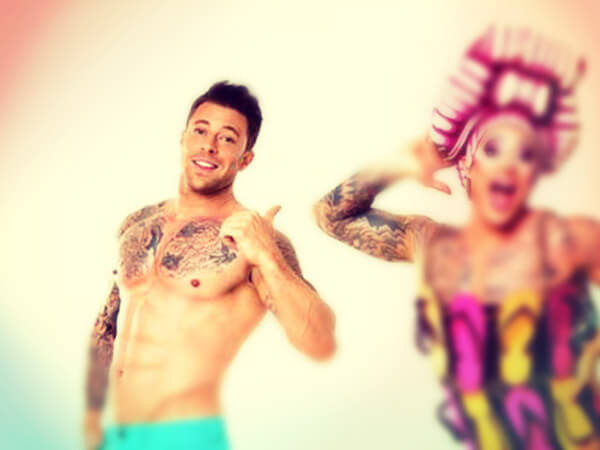 Duncan James diventa una drag queen a teatro. La trasformazione