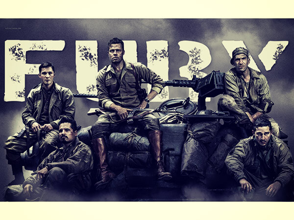 CinemaSTop: cinque supermaschi per Fury e molto altro