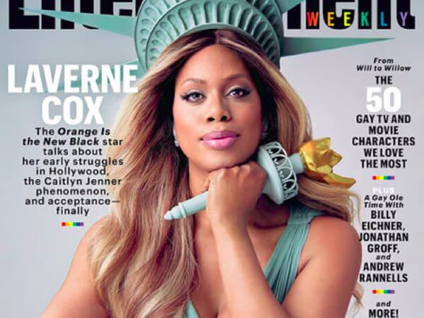 Laverne Cox diventa la Statua della Libertà per Entertainment Weekly - Gay.it